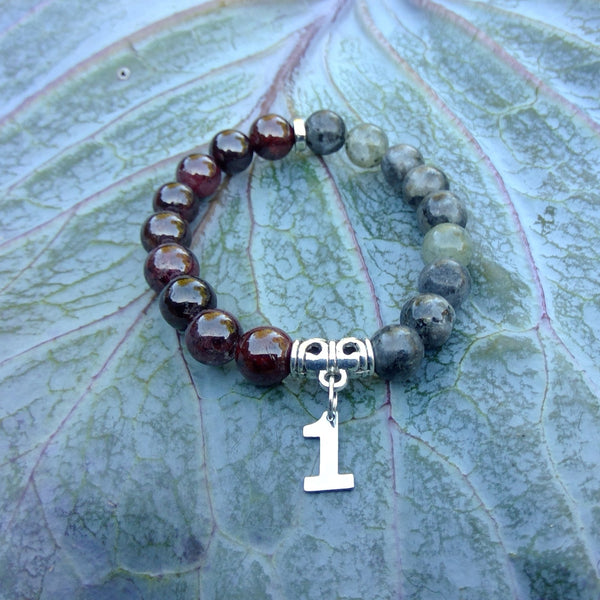 Life Path 1Crystal Bracelet Front