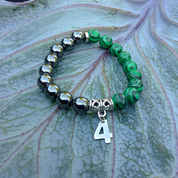 Life Path 4 Crystal  Bracelet Front