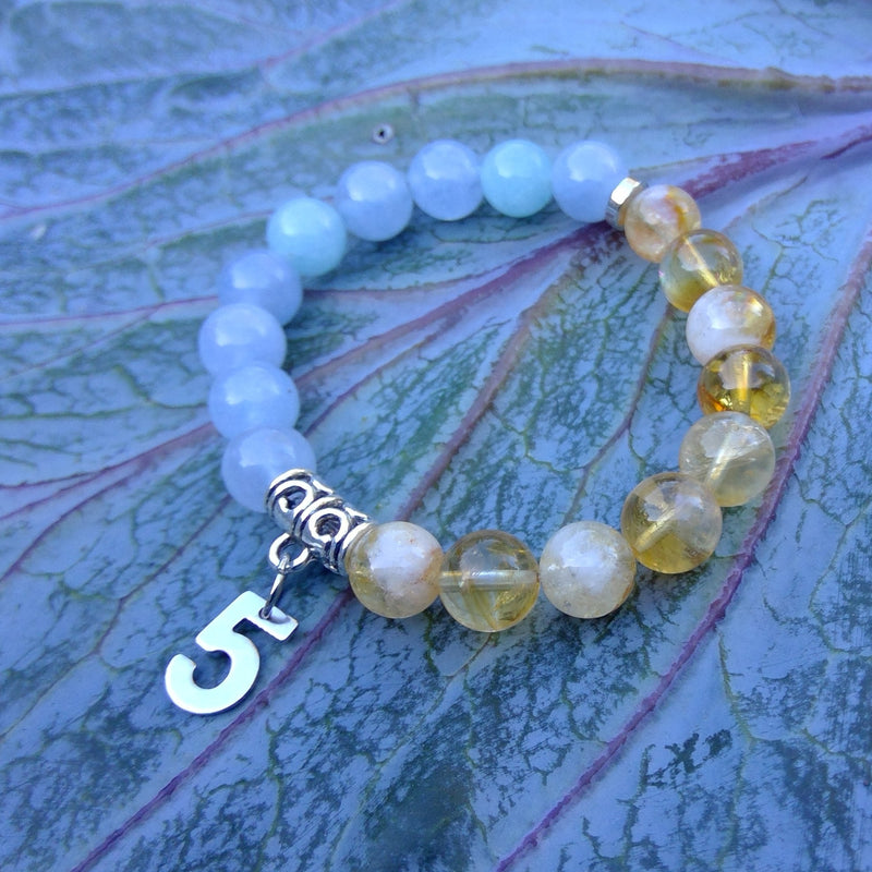 Life Path 5 Crystal Bracelet Left