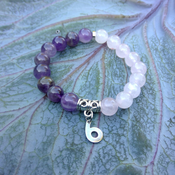 Life Path 6 Crystal Bracelet Front