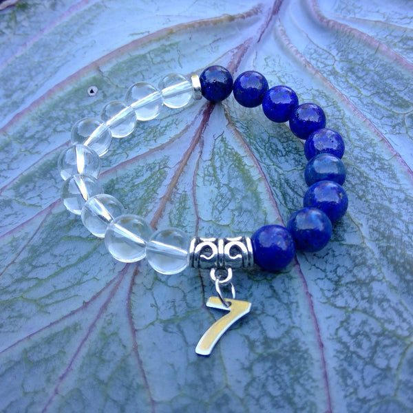 Life Path 7 Crystal Bracelet Front