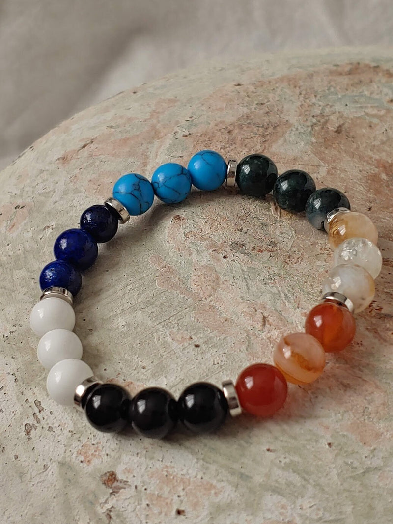 Chakra Crystal Bracelet Left