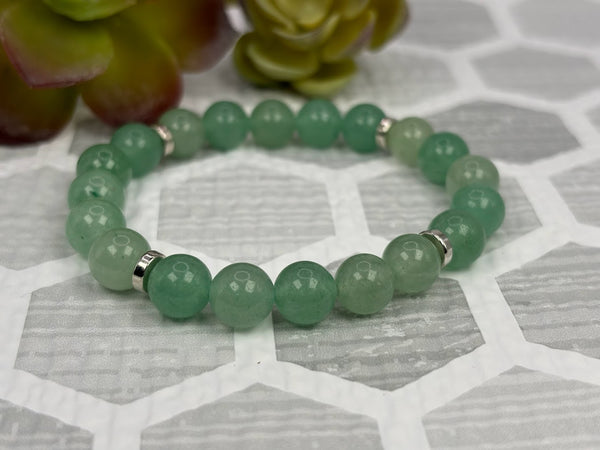 Aventurine Crystal Bracelet Handmade 