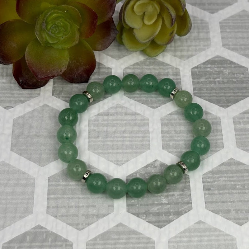 Aventurine Crystal Bracelet Handmade Top