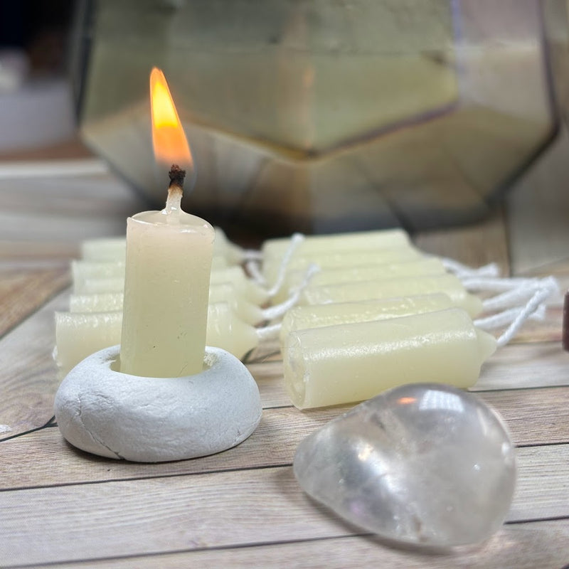 15-Minute Candle Meditation with Clear Quartz