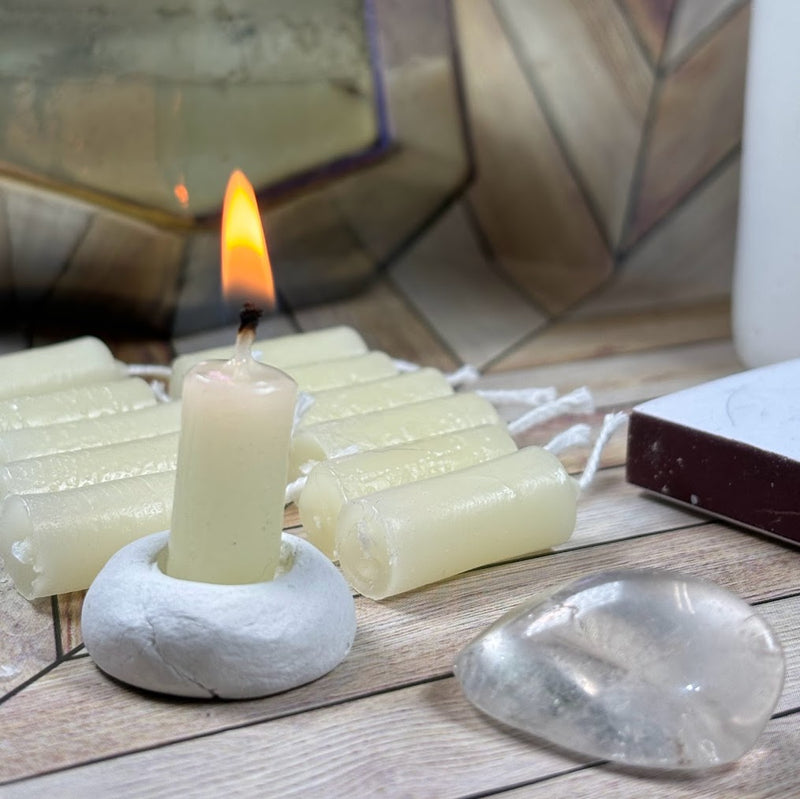 15-Minute Candle Meditation with Clear Quartz