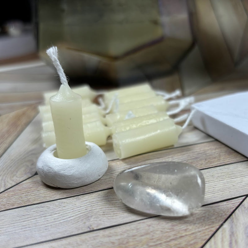 15-Minute Candle Meditation with Clear Quartz