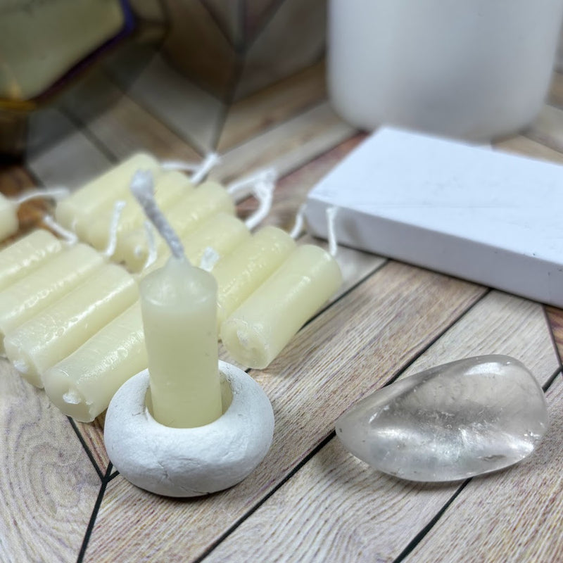 15-Minute Candle Meditation with Clear Quartz