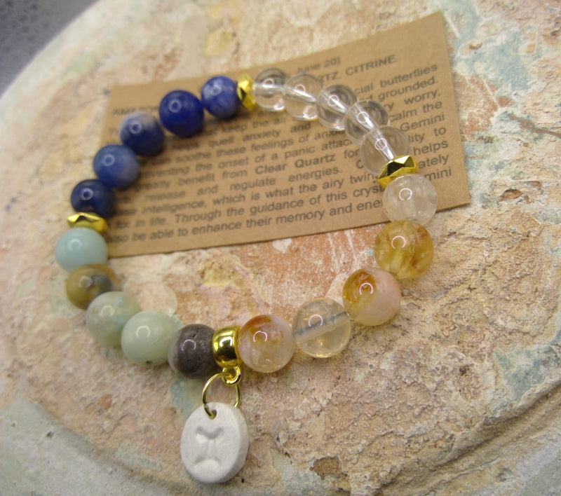 Gemini Crystal Bracelet Left