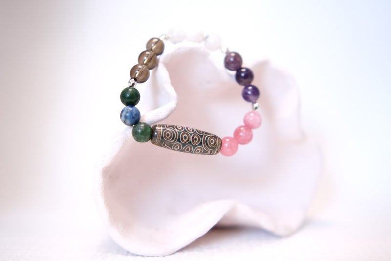 Loss healing bracelet Grief Healing Crystal Bracelet Stand