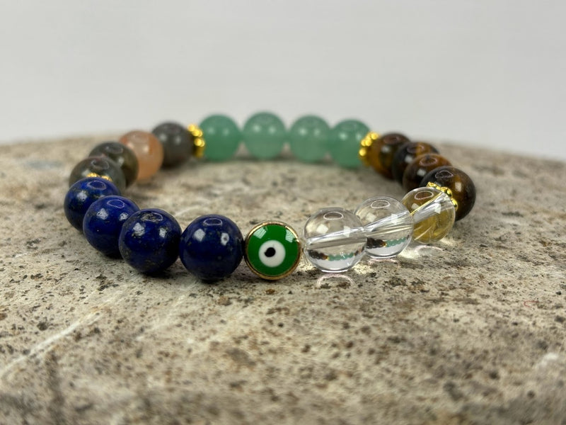 Illness and Health Protection with Evil Eye Crystal Bracelet Closer