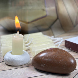 15-Minute Candle Meditation with Red Jasper