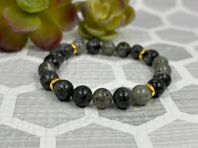 Labradorite Crystal Bracelet Handmade