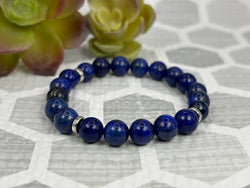 Lapis Lazuli Crystal Bracelet Handmade