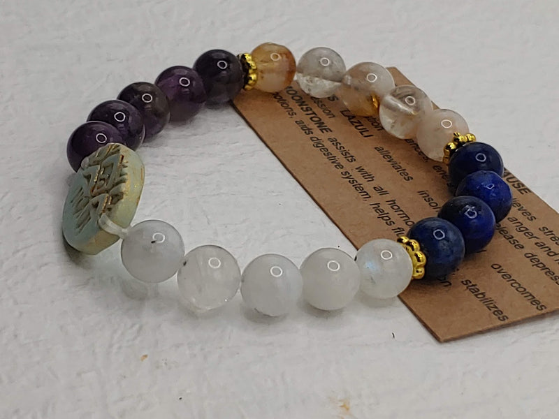 Menopause Crystal Bracelet