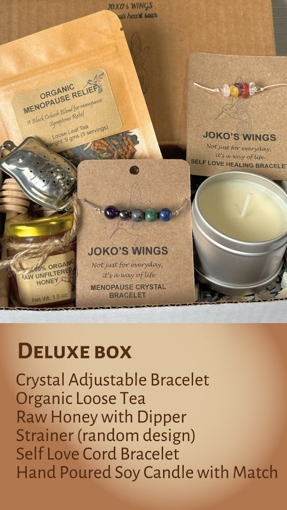 Menopause Tea Gift Box Deluxe Box with Description