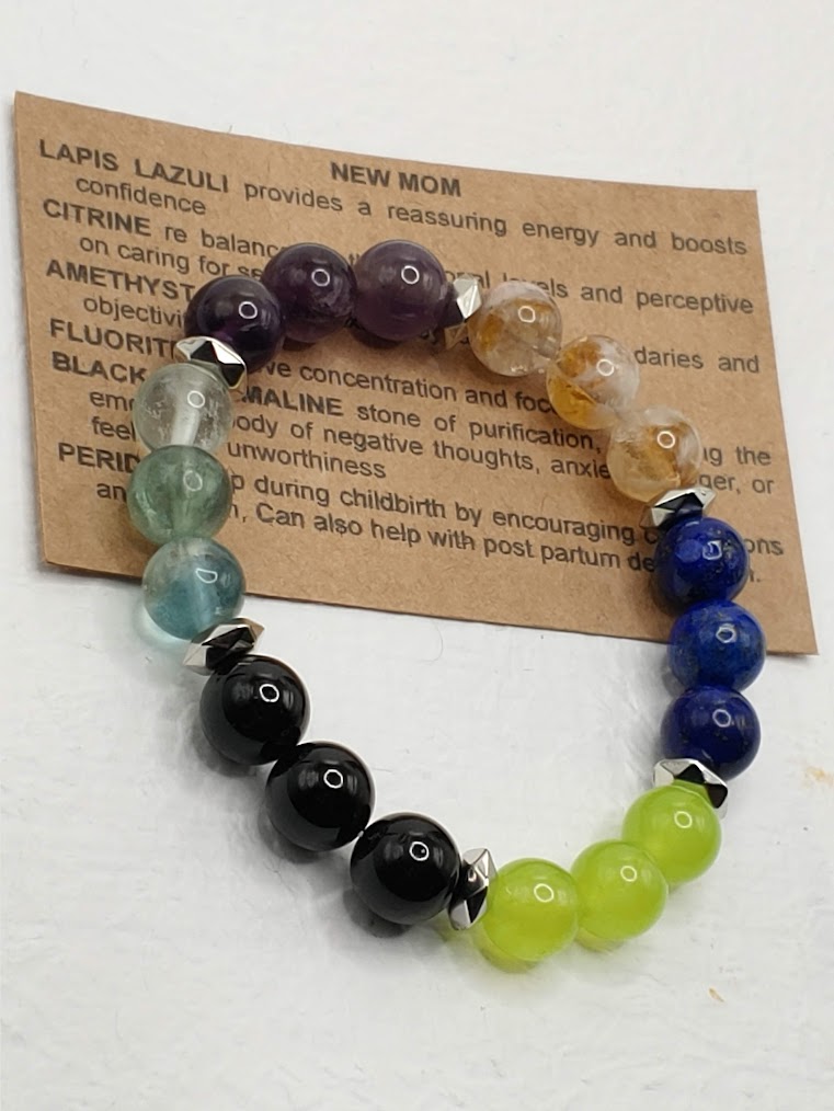 New Mom Crystal Bracelet Left