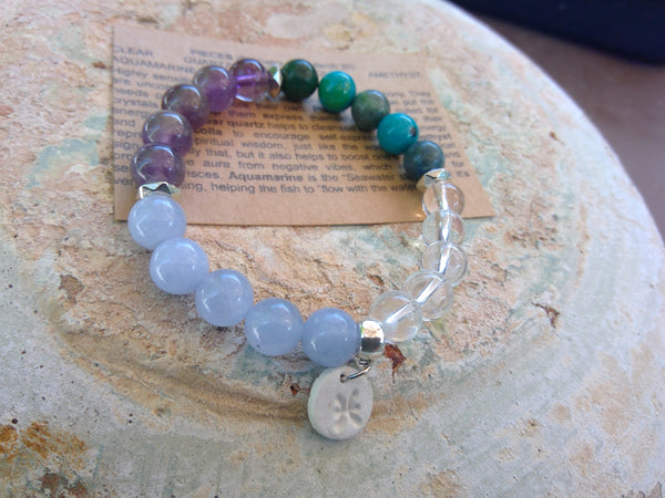 Pisces Crystal Bracelet Right