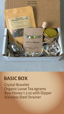 Pregnancy Tea Gift Box basic Box with description