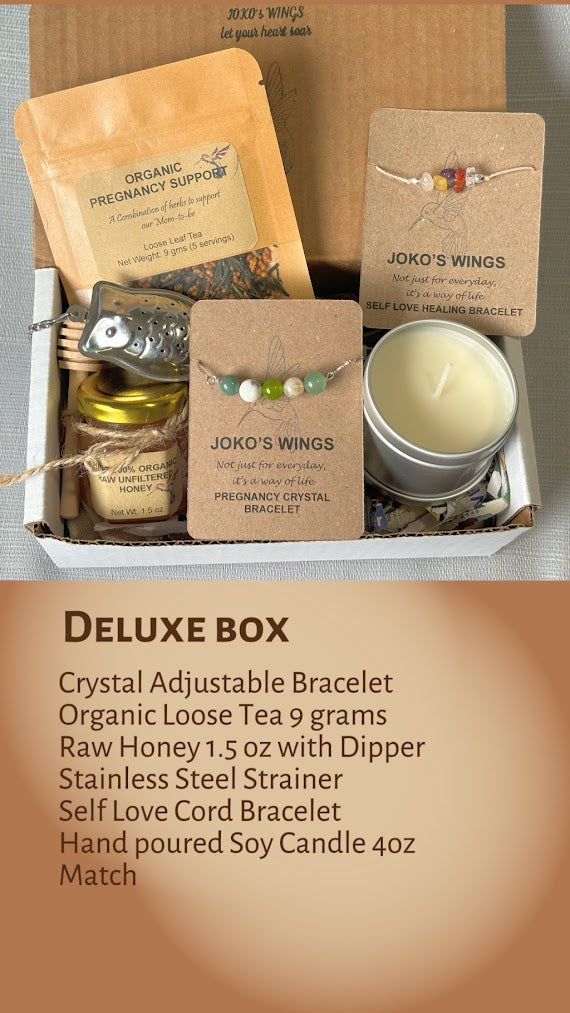 Pregnancy Tea Gift Box Deluxe with Description