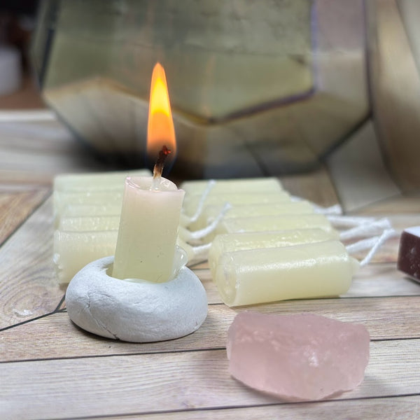 15-Minute Candle Meditation with Rose Quartz