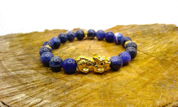 Sodalite Pixiu Bracelet Front