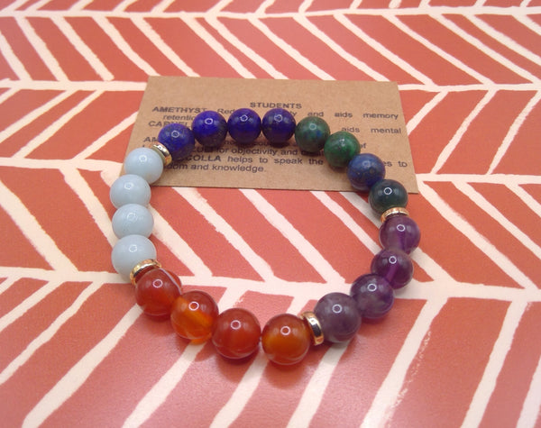 Student Crystal Bracelet Front