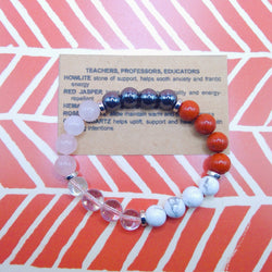 Teachers Crystal Bracelet Top