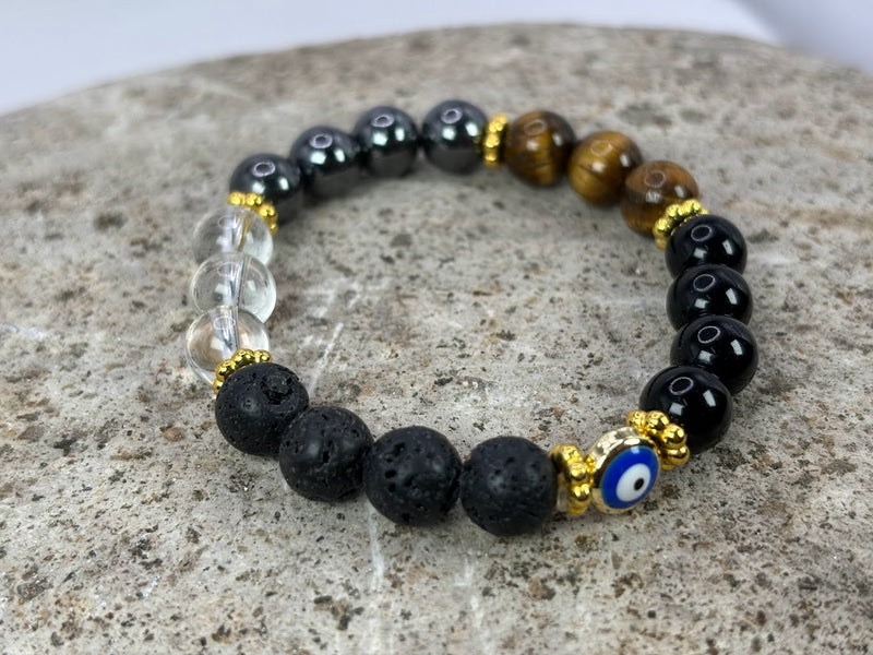 Ultimate protection Bracelet with Evil eye  Right