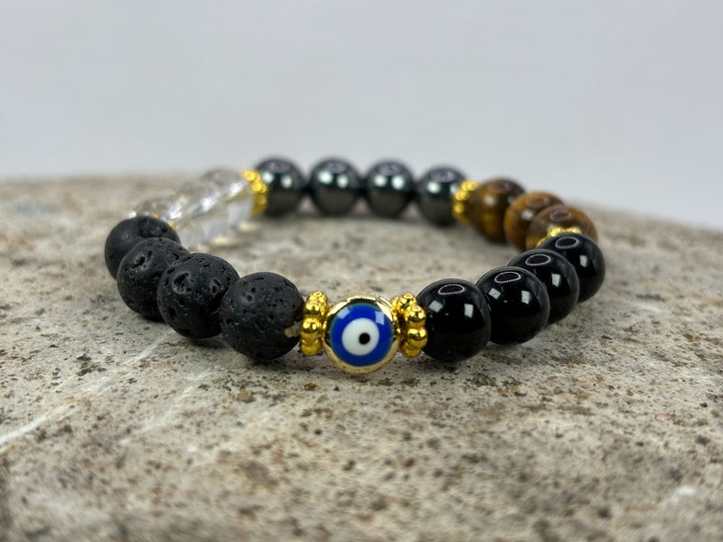 Ultimate protection Bracelet with Evil eye Closer