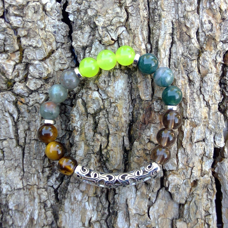 Earth Element Crystal Bracelet Top