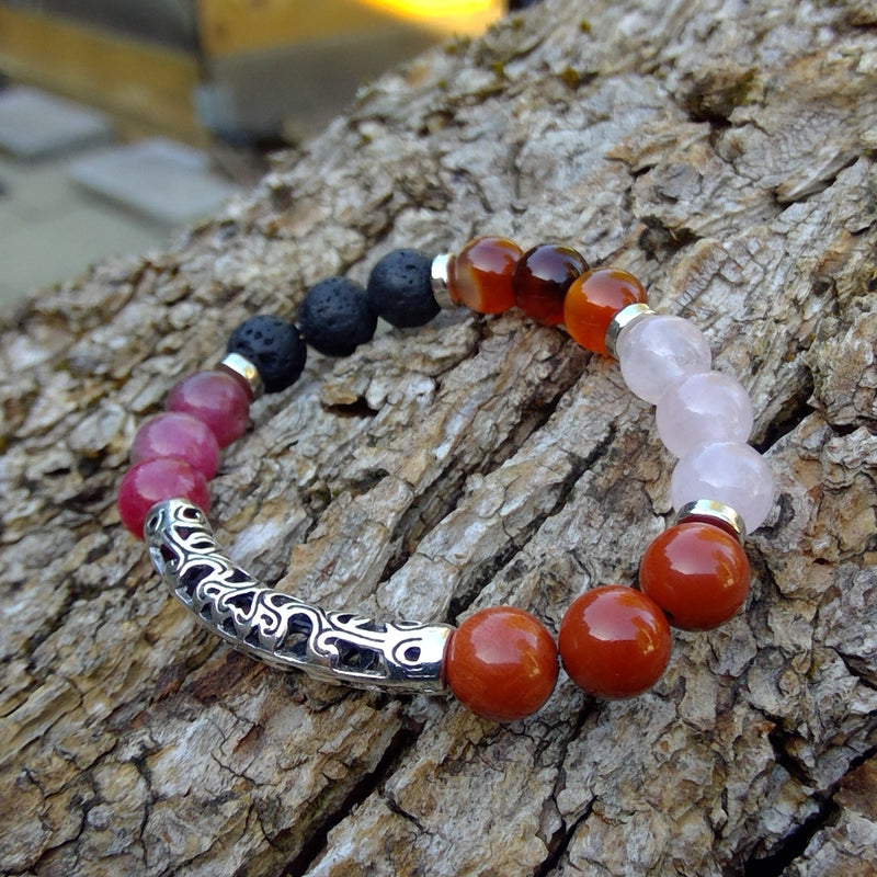 Fire Element Crystal Bracelet Left