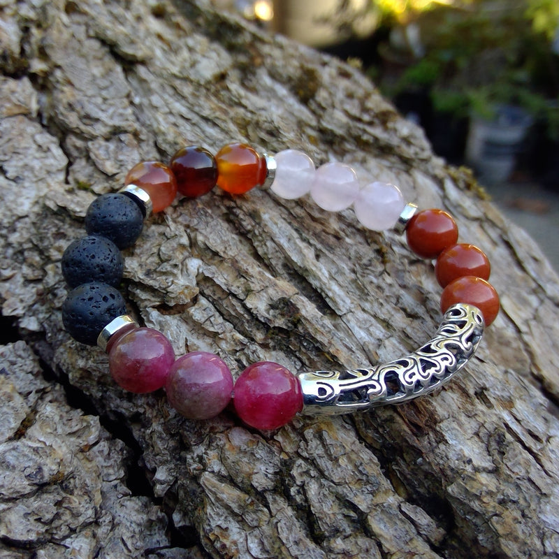 Fire Element Crystal Bracelet Right