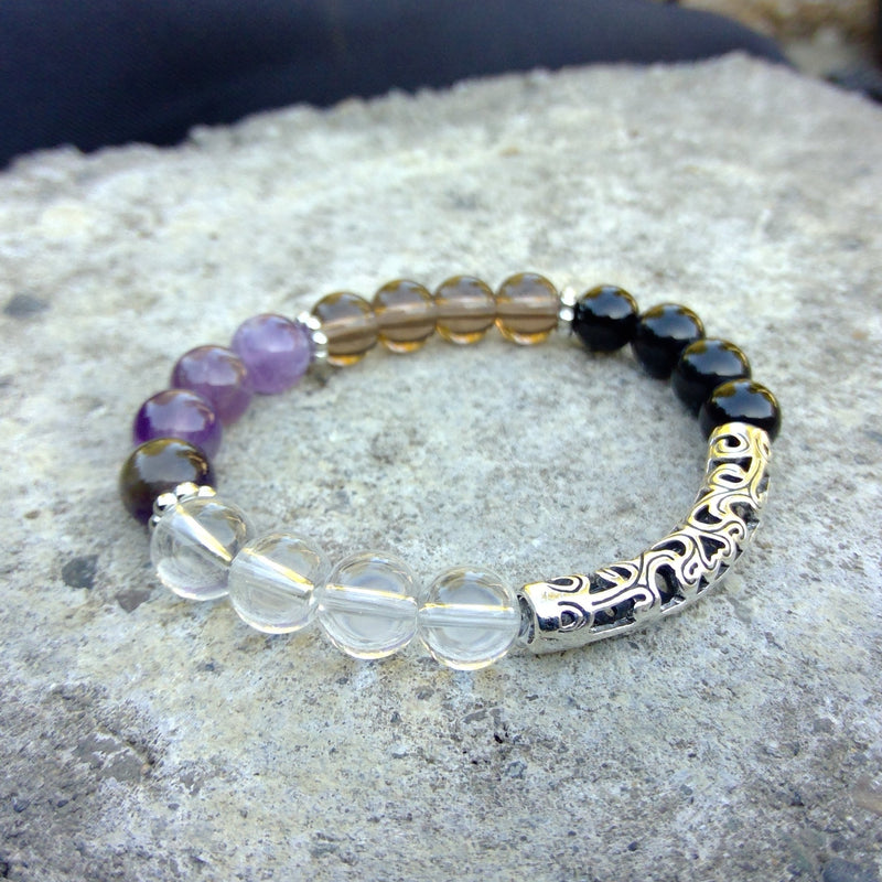 People with Bad Intention Protection Crystal Bracelet Right