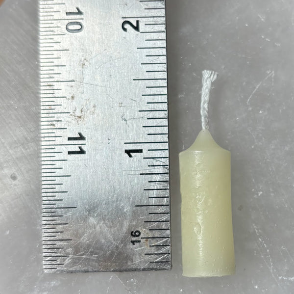 1 Inch Beeswax Mini Candle