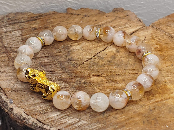 Citrine Pixiu Bracelet Left