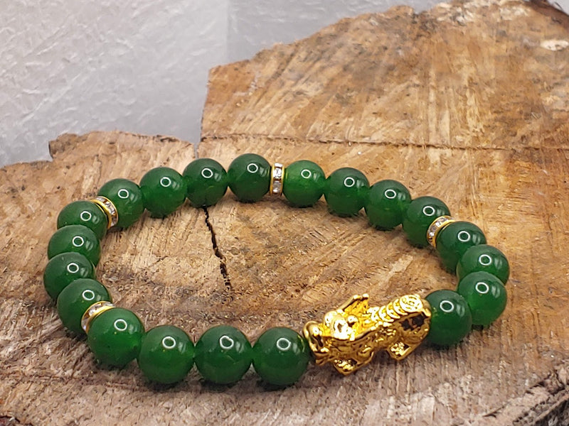 Jade Pixiu Bracelet Right