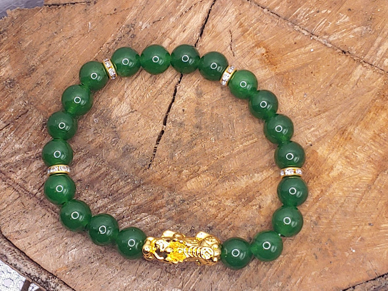 Jade Pixiu Bracelet Top